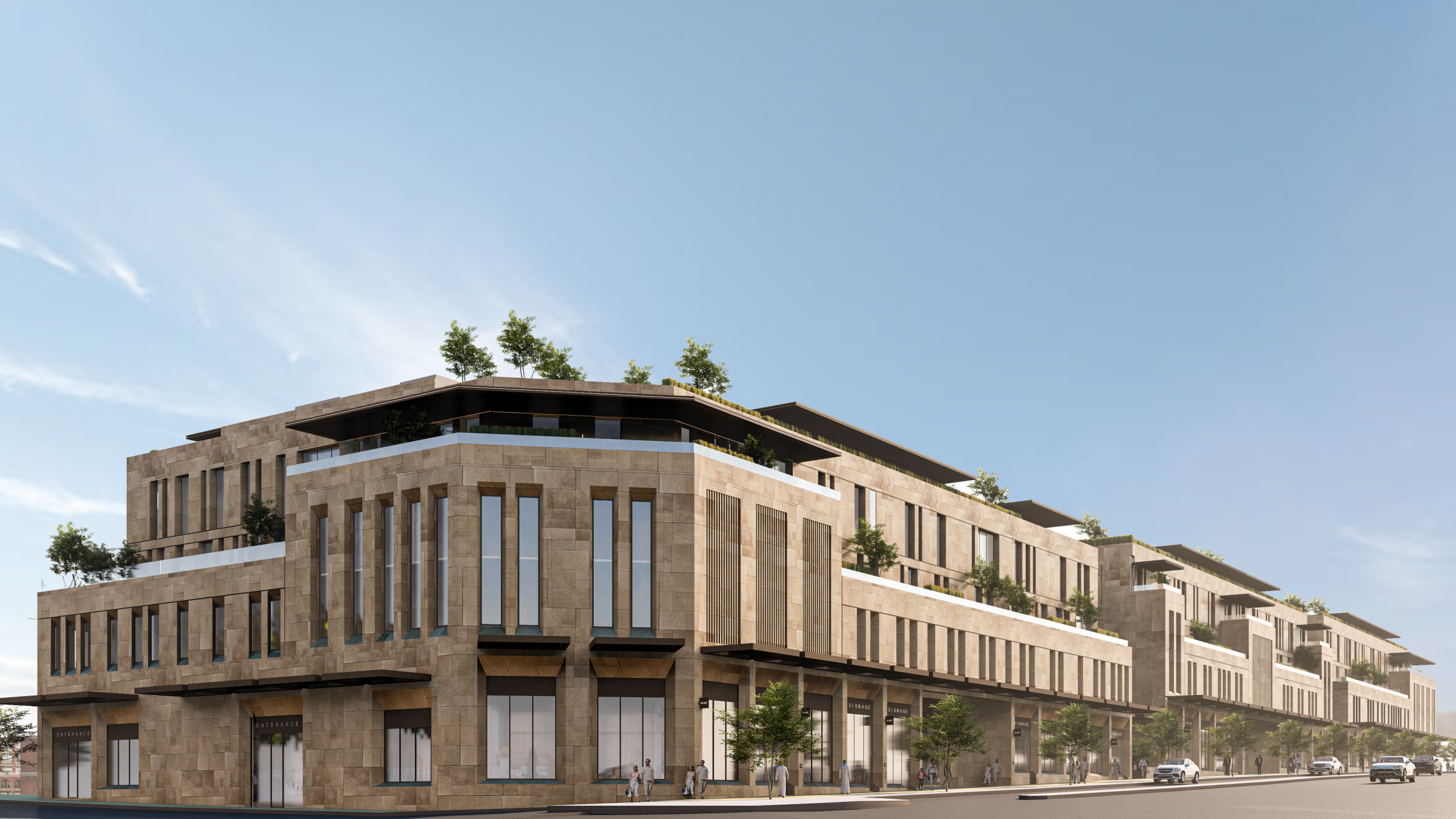 South East view of the Plot - Day Time